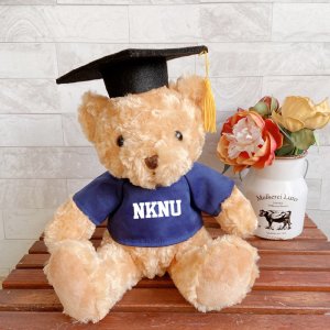 【團購商品，10隻起做】NKNU畢業小熊_藍