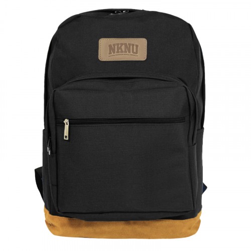 【團購商品，10個起做】NKNU經典款後背包31L皮標款_黑色