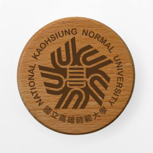 【團購商品,30件起做】NKNU 櫸木原木杯墊(圓形)