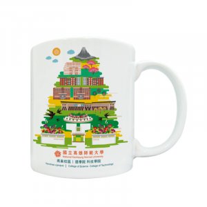 NKNU燕巢校區馬克杯_白