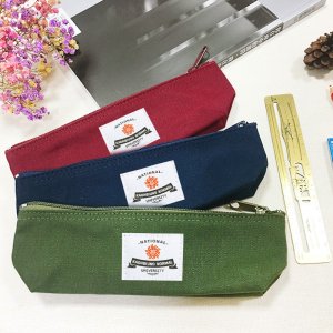 NKNU船型帆布筆袋_酒紅/丈青/墨綠
