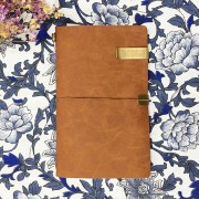 【團購商品，10個起做】高師大旅行手札_皮革款/霧黑款(可混色)