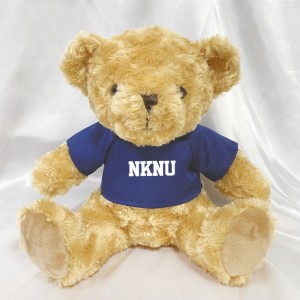 【團購商品,10隻起做】NKNU微笑小熊_藍