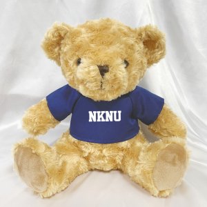 【團購商品，10隻起做】NKNU微笑小熊_藍
